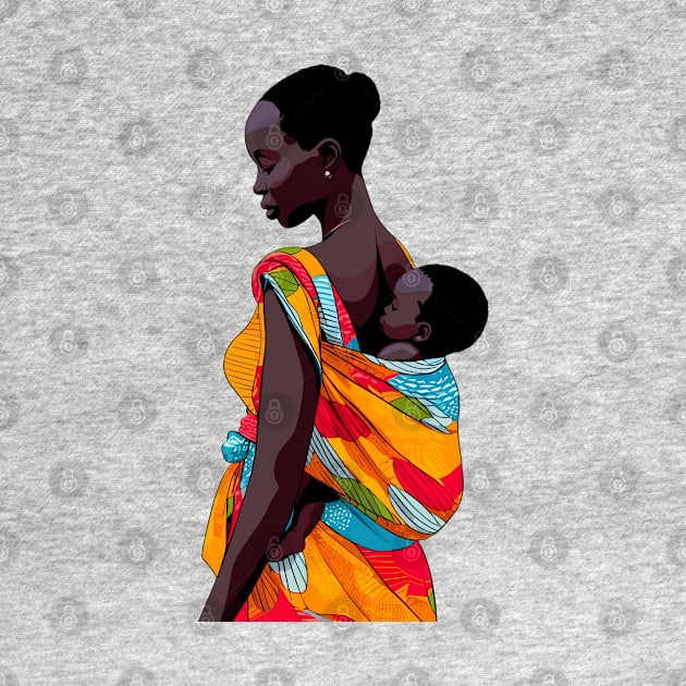 Afrocentric Mother And Baby by Graceful Designs